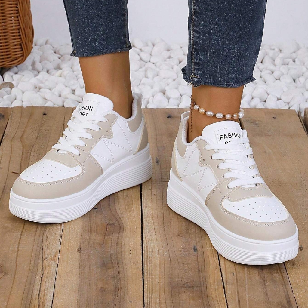 tênis para caminhada air flex malu comfort